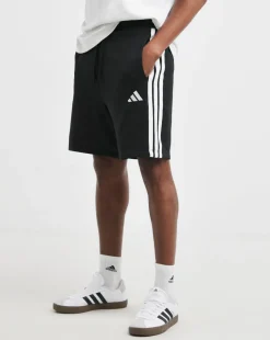 adidas 3 Stripes Fleece Shorts