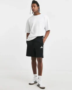 adidas 3 Stripes Fleece Shorts