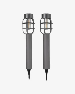 2 Anglia Solar Stake Lights