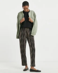 Animal Tapered Leg Jersey Trouser