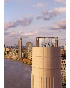 Battersea Power Station Lift 109 & 3 Course Meal with Prosecco for 2 E- Voucher