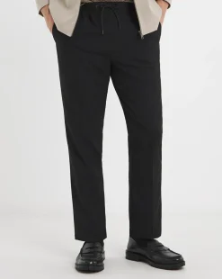 Black Elasticated Jogger Trouser