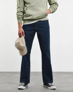 Bootcut Fit Stretch Jeans Darkwash