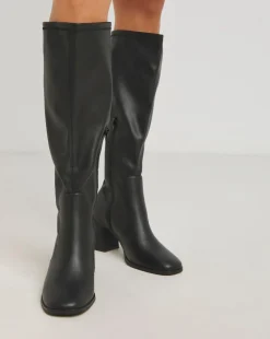 Chana Heeled Stretch Boots Extra Wide EEE Fit Curvy Plus/Extra Curvy Plus Calf