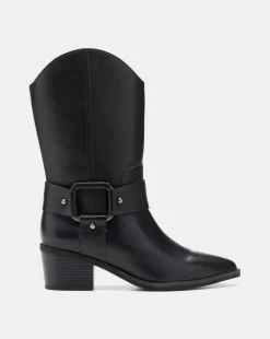 Clarks Morzine Leather Western Boots Standard Fit