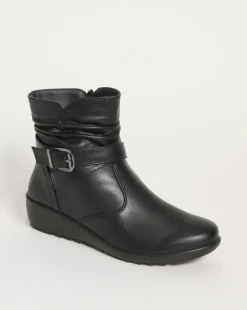 Cushion Walk Ankle Boot Wide E Fit