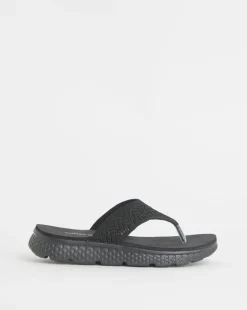 Cushion Walk Fly Knit Sports Toe Post Sandals EEE Fit