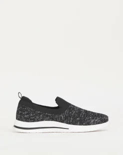 Cushion Walk Glitter Slip On Trainers E Fit