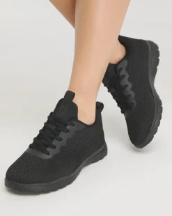 Cushion Walk Lace Up Trainers EEE Fit