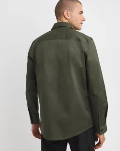 Double Pocket Utility Flannel Shirt