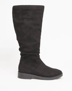 Evren Ruched Boot Wide E Fit Standard Calf