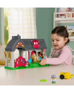 Fisher-Price Little People Friendly Horses Stable Playset