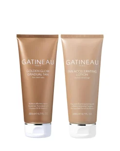 GATINEAU Tan Accelerating Lotion and Golden Glow Gradual Tan Duo - Worth 74 GBP