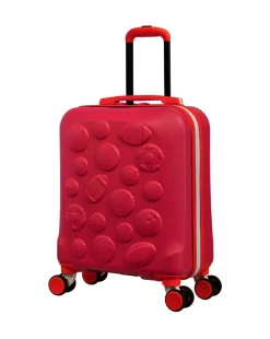 IT Luggage Half-Time Kids Eco Underseat Suitcase - Poppy Red