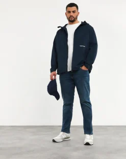 Jack & Jones Slim Tapered Fit Glenn Jeans in Mid Wash