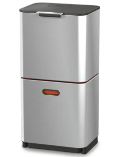 Joseph Joseph 60L Bin Stainless Steel