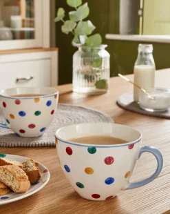 Julipa Polka Dot Cappuccino Mug Set