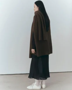 Mango Capri Cable Knit Cape