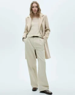 Mango Double Breasted Wool Coat