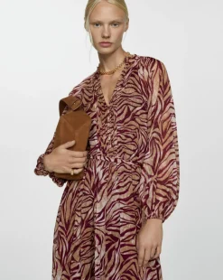 Mango Lin Printed Dress