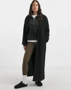 Mocha Luxe Ribbed Legging