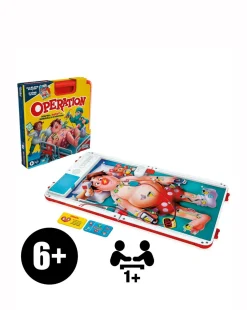 Operation Electronic Board Game with All-in-One Carrying Case