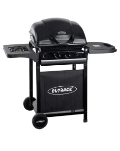 Outback Omega 250 Gas Barbecue with Warming Rack