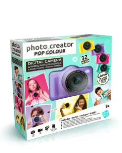 Photo Creator Pop Colour Digital Kids Camera - Purple