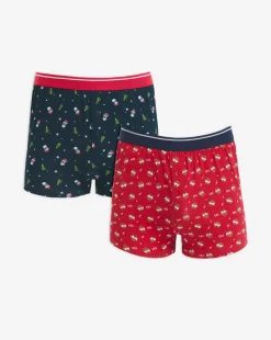 2pk Novelty Loose Boxers