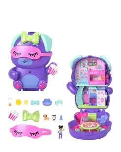 Polly Pocket Sleepover Puppy Compact Playset