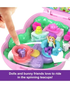 Polly Pocket Tea Party Bunny Compact Playset