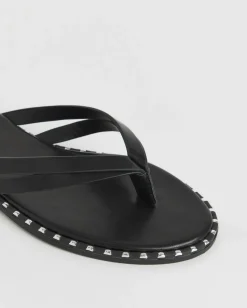 Poppy Two Strap Toe Post Classic Flat Sandals Extra Wide EEE Fit Simply Comfort