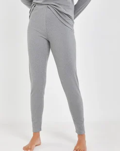 Pretty Secrets Thermal Brushed Fleece Legging - Grey