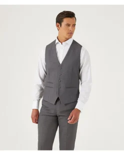 Skopes Madrid Suit Waistcoat Grey